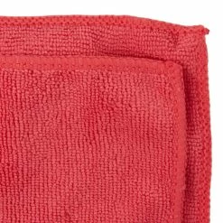Carlisle 3633405 16" X 16" Red Terry Microfiber Cleaning Cloth -Microban Shop 1003948