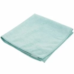 Carlisle 3633409 16" X 16" Green Terry Microfiber Cleaning Cloth - 12/Case 6 Carlisle 3633409 16" X 16" Green Terry Microfiber Cleaning Cloth - 12/Case -Microban Shop 1006064