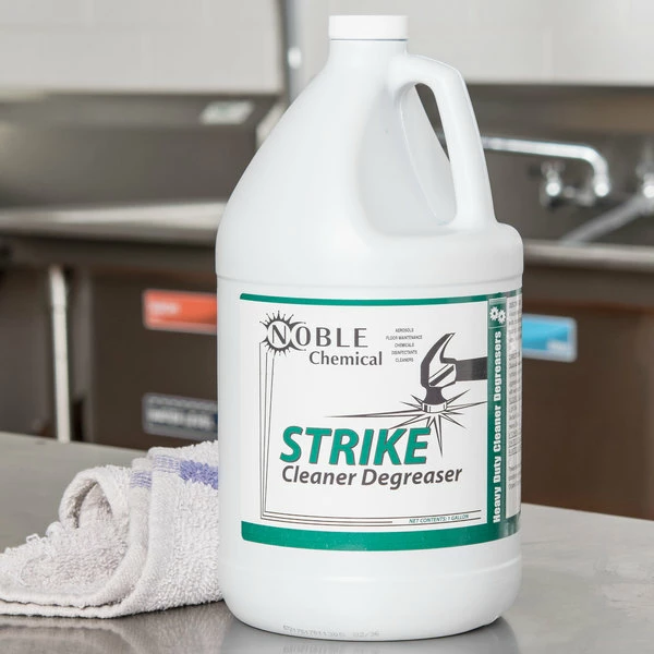 Noble Chemical Strike 1 Gallon / 128 Oz. All Purpose Cleaner / Degreaser 1 Noble Chemical Strike 1 Gallon / 128 Oz. All Purpose Cleaner / Degreaser