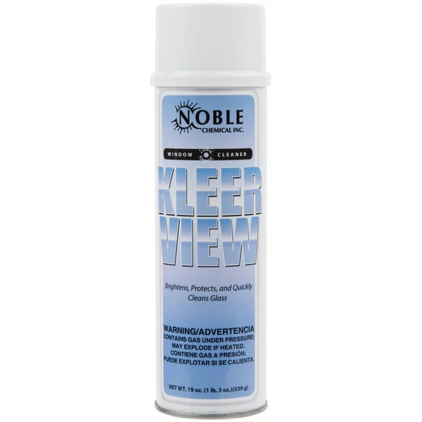 19 Oz. Noble Chemical Kleer View Glass Cleaner Aerosol (AMR A123) 2 19 Oz. Noble Chemical Kleer View Glass Cleaner Aerosol (AMR A123) - Image 2