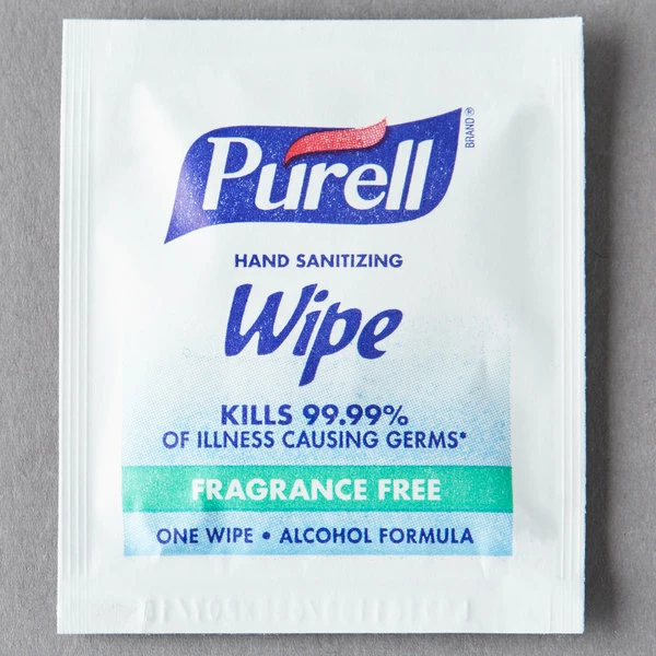 Purell® 9020-4M Hand Sanitizing Wipes - 4000/Case 2 Purell® 9020-4M Hand Sanitizing Wipes - 4000/Case - Image 2