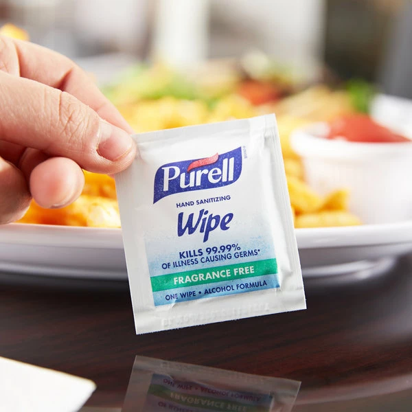Purell® 9020-4M Hand Sanitizing Wipes - 4000/Case 1 Purell® 9020-4M Hand Sanitizing Wipes - 4000/Case