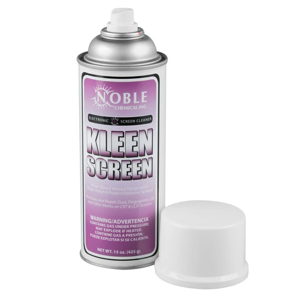Noble Chemical 15 Oz. Kleen Screen Aerosol Electronic Screen Cleaner 3 Noble Chemical 15 Oz. Kleen Screen Aerosol Electronic Screen Cleaner - Image 3