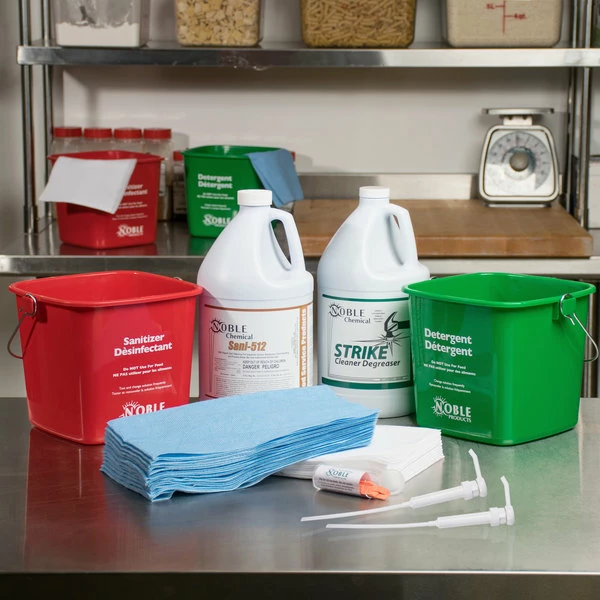 Noble Products 6 Qt. / 192 Oz. Cleaning And Sanitizing Kit 1 Noble Products 6 Qt. / 192 Oz. Cleaning And Sanitizing Kit