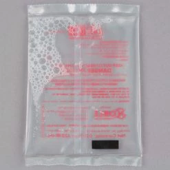 Noble Chemical 0.75 Oz. Last Call Last Rinse Liquid Sanitizer Packet - 100/Case -Microban Shop 1512265