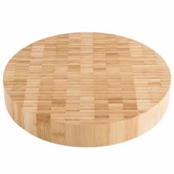 American Metalcraft B10 10" X 1 1/2" Bamboo Round Butcher Block Serving Board 7 American Metalcraft B10 10" X 1 1/2" Bamboo Round Butcher Block Serving Board -Microban Shop 1542577