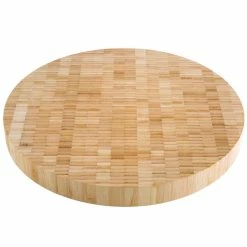 American Metalcraft B16 16" X 1 1/2" Bamboo Round Butcher Block Serving Board 7 American Metalcraft B16 16" X 1 1/2" Bamboo Round Butcher Block Serving Board -Microban Shop 1542693