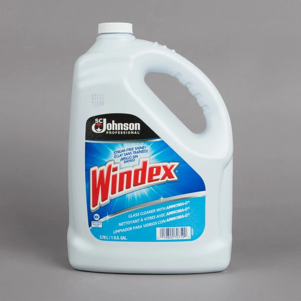 SC Johnson Professional® 696503 1 Gallon / 128 Oz. Windex® Window Cleaner 2 SC Johnson Professional® 696503 1 Gallon / 128 Oz. Windex® Window Cleaner - Image 2