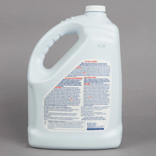 SC Johnson Professional® 696503 1 Gallon / 128 Oz. Windex® Window Cleaner 3 SC Johnson Professional® 696503 1 Gallon / 128 Oz. Windex® Window Cleaner - Image 3