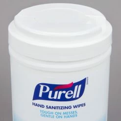 Purell® 9031-06 Alcohol Formulation Sanitizing Wipes 175 Count Canister 9 Purell® 9031-06 Alcohol Formulation Sanitizing Wipes 175 Count Canister -Microban Shop 1603008