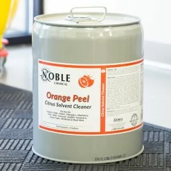 Noble Chemical 5 Gallon / 640 Oz. Orange Peel Citrus Solvent Cleaner