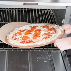 American Metalcraft 16" Round Pressed Natural Pizza Peel With 5" Handle MP1621 -Microban Shop 1616202