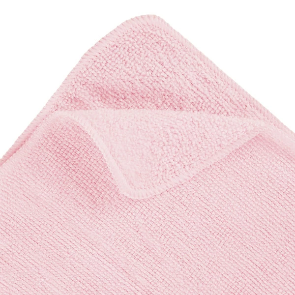 Rubbermaid 1820577 HYGEN Sanitizer Safe 12" X 12" Pink Microfiber Cloth - 24/Pack 4 Rubbermaid 1820577 HYGEN Sanitizer Safe 12" X 12" Pink Microfiber Cloth - 24/Pack - Image 4