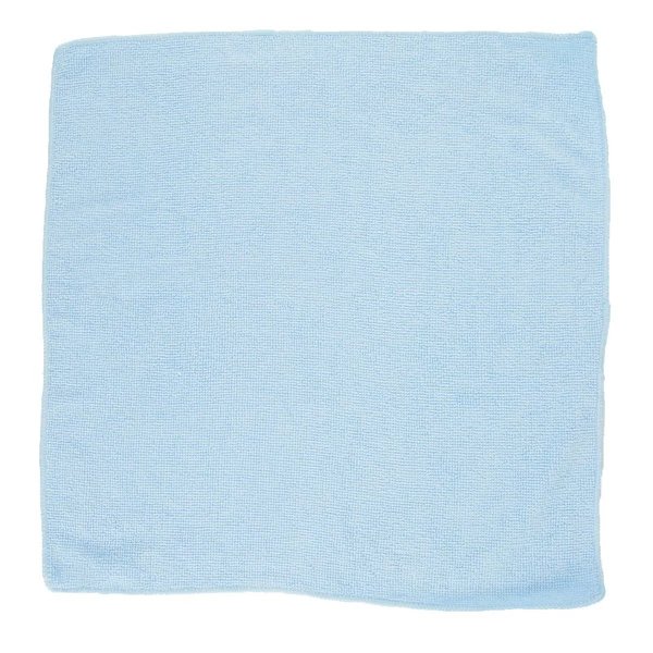 Rubbermaid 1820583 HYGEN Sanitizer Safe 16" X 16" Blue Microfiber Cloth - 24/Pack 3 Rubbermaid 1820583 HYGEN Sanitizer Safe 16" X 16" Blue Microfiber Cloth - 24/Pack - Image 3