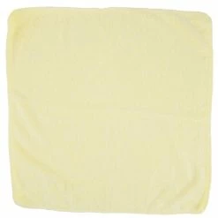 Rubbermaid 1820584 HYGEN Sanitizer Safe 16" X 16" Yellow Microfiber Cloth - 24/Pack -Microban Shop 1719957