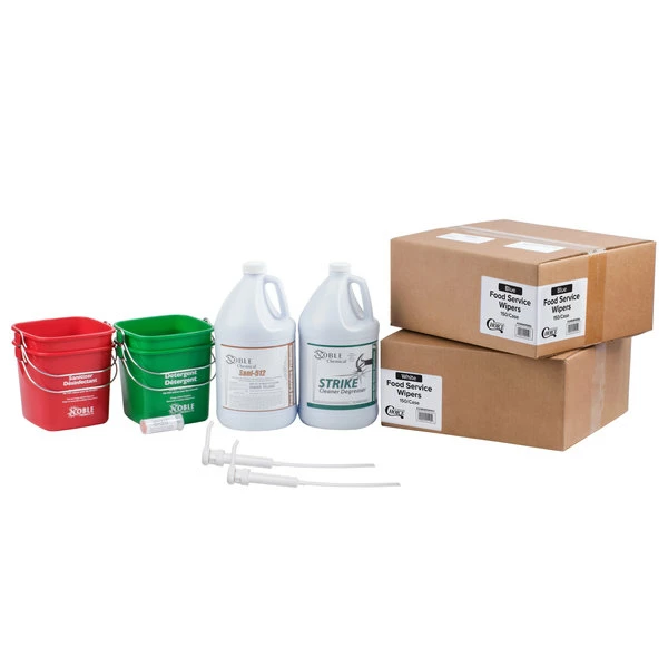 Noble Products 3 Qt. / 96 Oz. Cleaning And Sanitizing Kit 2 Noble Products 3 Qt. / 96 Oz. Cleaning And Sanitizing Kit - Image 2