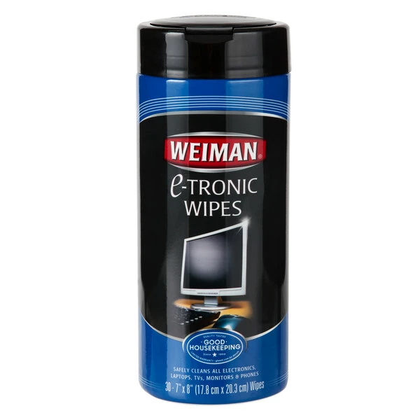 Weiman W93 30 Ct. E-Tronic Electronics Cleaning Wipes - 4/Case 1 Weiman W93 30 Ct. E-Tronic Electronics Cleaning Wipes - 4/Case
