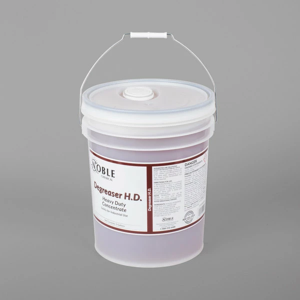 Noble Chemical 5 Gallon / 640 Oz. Heavy Duty Degreaser 3 Noble Chemical 5 Gallon / 640 Oz. Heavy Duty Degreaser - Image 3