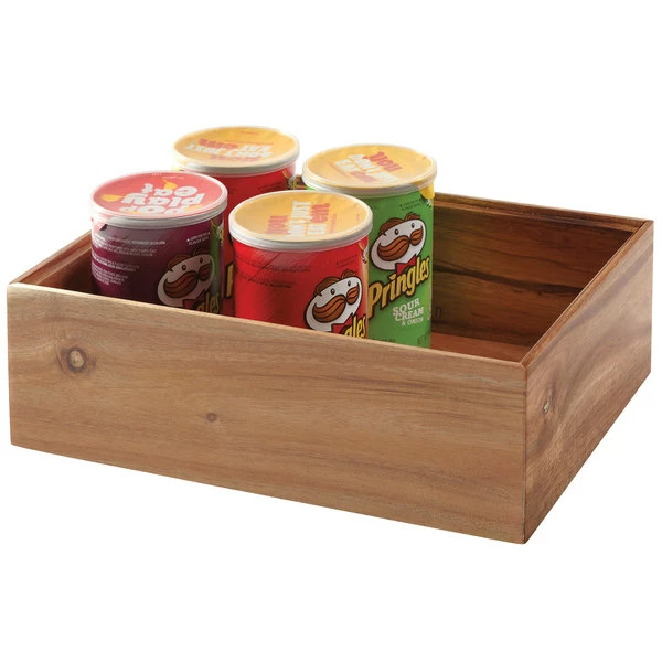 Frilich GET Enterprises WB-664WD-UR Urban Renewal 6" X 6" X 4" Urban Rustic Square Wood Display Box 1 Frilich GET Enterprises WB-664WD-UR Urban Renewal 6" X 6" X 4" Urban Rustic Square Wood Display Box