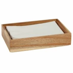 GET Enterprises WB-962WD-UR Urban Renewal 9" X 6" X 2" Urban Rustic Rectangular Stackable Wood Display Box