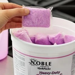 Noble Chemical QuikPacks 1.5 Oz. Heavy Duty Cleaner And Degreaser Packs 36 Count Tub - 2/Case -Microban Shop 1974848