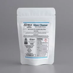 Noble Chemical QuikPacks 1.5 Gram Glass Cleaner Packets - 24/Bag 6 Noble Chemical QuikPacks 1.5 Gram Glass Cleaner Packets - 24/Bag -Microban Shop 1975114