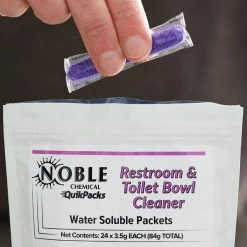 Noble Chemical QuikPacks 3 Chemical Cleaning Kit 6 Noble Chemical QuikPacks 3 Chemical Cleaning Kit -Microban Shop 1977284