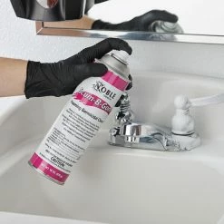Noble Chemical 18 Oz. Scum-B-Gone Foaming Aerosol Germicidal Bathroom Cleaner - 12/Case