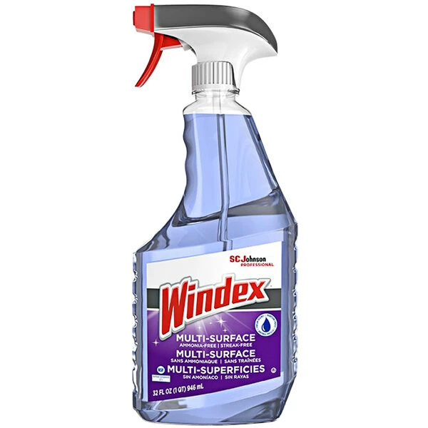 SC Johnson Windex® 322381 32 Oz. Non-Ammoniated Multi-Surface Cleaner - 8/Case 1 SC Johnson Windex® 322381 32 Oz. Non-Ammoniated Multi-Surface Cleaner - 8/Case