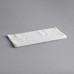 Lavex Janitorial 12" X 12" White Microfiber General Purpose Cloth - 12/Pack -Microban Shop 2203917