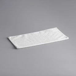 Lavex Janitorial 16" X 16" White Microfiber General Purpose Cloth - 12/Pack -Microban Shop 2203919