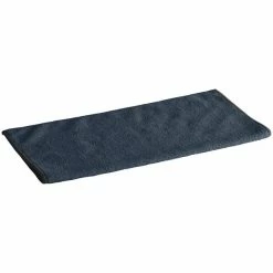 Lavex Janitorial 12" X 12" Black Microfiber General Purpose Cloth - 12/Pack 5 Lavex Janitorial 12" X 12" Black Microfiber General Purpose Cloth - 12/Pack -Microban Shop 2215942