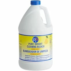 Pure Bright® Pure Bright 1 Gallon / 128 Oz. Lemon Scented Bleach - 6/Case