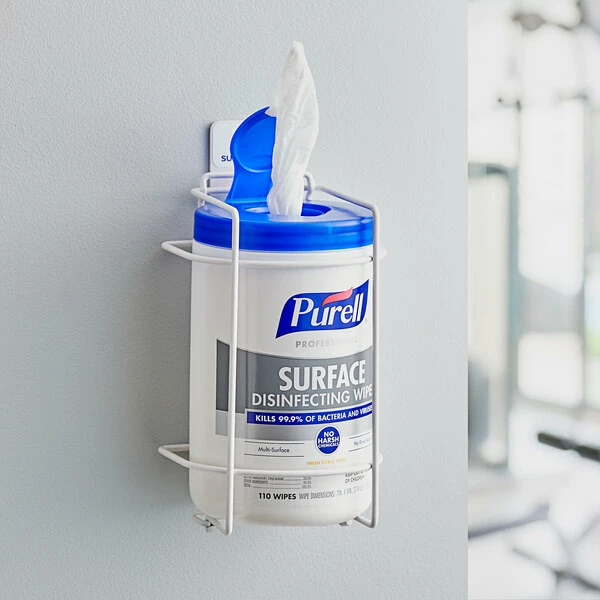 Purell® 9016-01 Surface Wipes Wall Bracket 1 Purell® 9016-01 Surface Wipes Wall Bracket