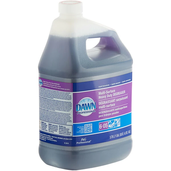 Dawn® Professional Dawn Professional 14501 1 Gallon / 128 Oz. Multi Surface Heavy Duty Degreaser Concentrate - 4/Case 1 Dawn® Professional Dawn Professional 14501 1 Gallon / 128 Oz. Multi Surface Heavy Duty Degreaser Concentrate - 4/Case