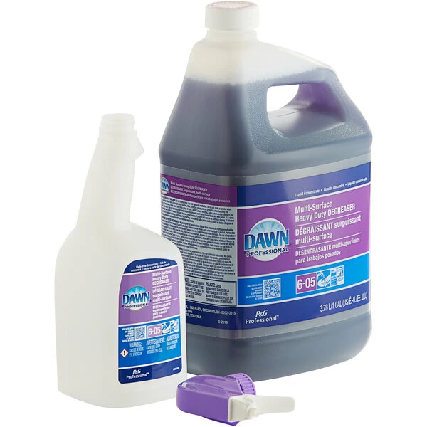 Dawn® Professional Dawn Professional 14501 1 Gallon / 128 Oz. Multi Surface Heavy Duty Degreaser Concentrate - 4/Case 2 Dawn® Professional Dawn Professional 14501 1 Gallon / 128 Oz. Multi Surface Heavy Duty Degreaser Concentrate - 4/Case - Image 2