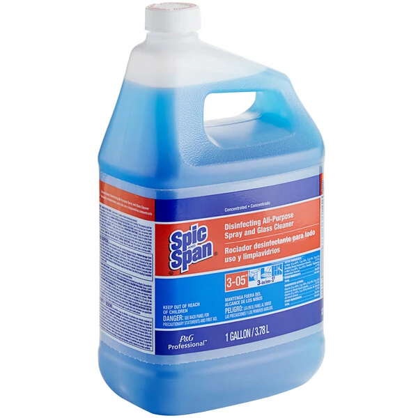 Spic And Span 32538 Disinfecting, All-Purpose, & Glass, Cleaner Concentrate 1 Gallon / 128 Oz. 1 Spic And Span 32538 Disinfecting, All-Purpose, & Glass, Cleaner Concentrate 1 Gallon / 128 Oz.
