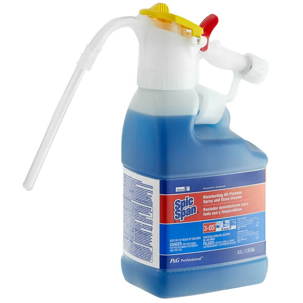 Spic And Span 72001 Dilute2Go Disinfecting, All-Purpose, & Glass Cleaner Concentrate 4.5 Liter 1 Spic And Span 72001 Dilute2Go Disinfecting, All-Purpose, & Glass Cleaner Concentrate 4.5 Liter