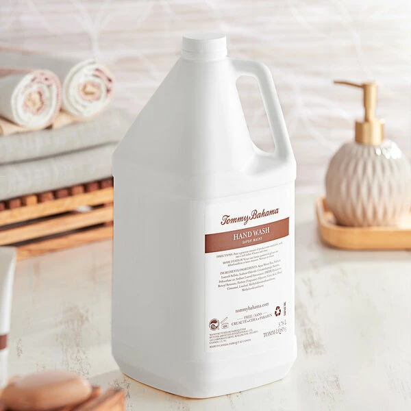 Tommy Bahama 1 Gallon Liquid Hand Soap TOMM-LQSP03 - 4/Case 1 Tommy Bahama 1 Gallon Liquid Hand Soap TOMM-LQSP03 - 4/Case
