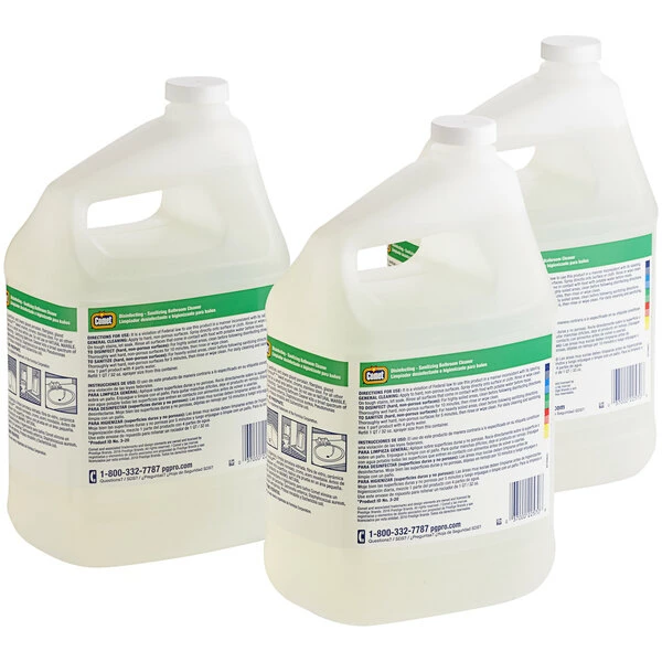 Comet 22570 Disinfecting / Sanitizing Bathroom Cleaner Ready-to-Use Refill 1 Gallon - 3/Case 2 Comet 22570 Disinfecting / Sanitizing Bathroom Cleaner Ready-to-Use Refill 1 Gallon - 3/Case - Image 2