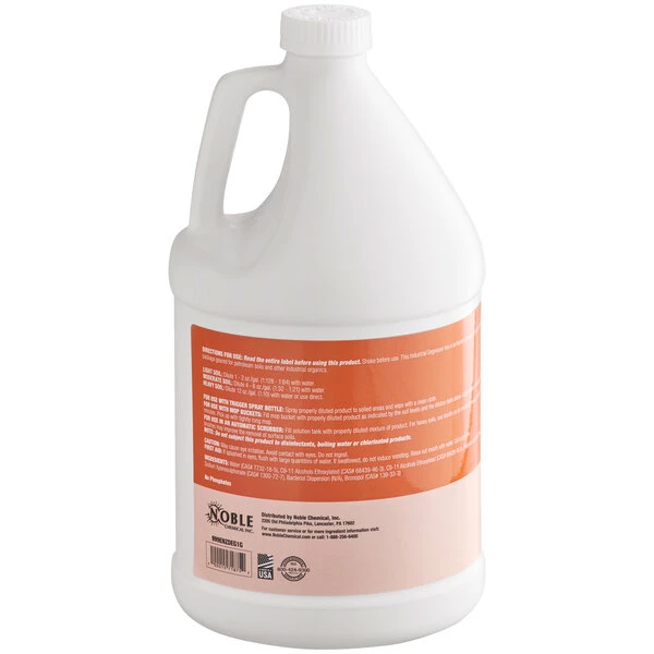 Noble Eco Enzo-Kleen 1 Gallon Enzymatic Degreaser - 4/Case 3 Noble Eco Enzo-Kleen 1 Gallon Enzymatic Degreaser - 4/Case - Image 3