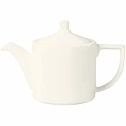RAK Porcelain Ska 27.05 Oz. Ivory Porcelain Teapot And Lid - 4/Case