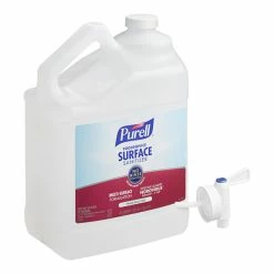 PURELL® Purell 4341-04 1 Gallon / 128 Oz. Fragrance-Free Foodservice Surface Sanitizer - 4/Case