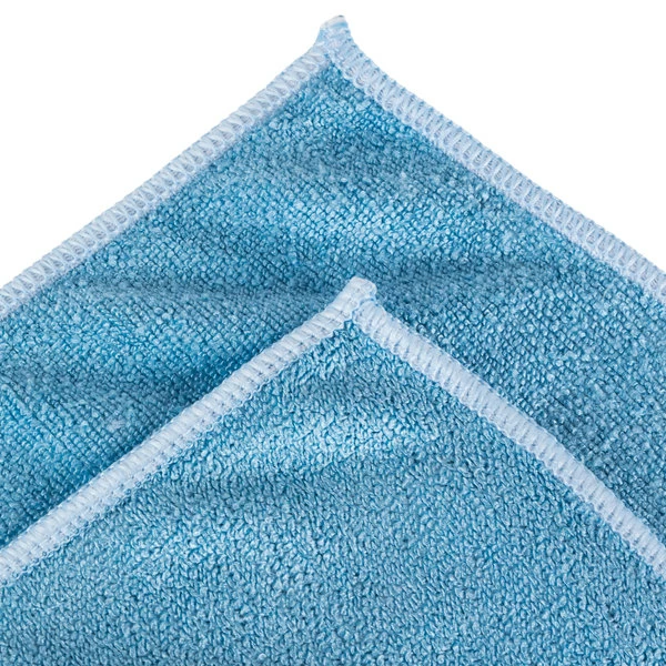 Unger® Unger MB40B SmartColor MicroWipe 16" X 16" Blue Medium-Duty Microfiber Cleaning Cloth - 10/Pack 6 Unger® Unger MB40B SmartColor MicroWipe 16" X 16" Blue Medium-Duty Microfiber Cleaning Cloth - 10/Pack - Image 6