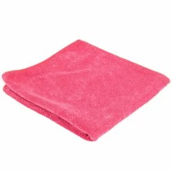 Unger® Unger MB40R SmartColor MicroWipe 16" X 16" Red Medium-Duty Microfiber Cleaning Cloth - 10/Pack -Microban Shop 394170