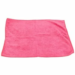 Unger® Unger MB40R SmartColor MicroWipe 16" X 16" Red Medium-Duty Microfiber Cleaning Cloth - 10/Pack -Microban Shop 394171