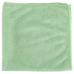 Unger® Unger MB400 SmartColor MicroWipe 16" X 16" Green Medium-Duty Microfiber Cleaning Cloth - 10/Pack