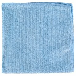 Unger® Unger ME40B SmartColor MicroWipe 16" X 16" Blue UltraLite Microfiber Cleaning Cloth - 10/Pack