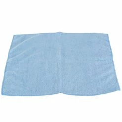 Unger® Unger ME40B SmartColor MicroWipe 16" X 16" Blue UltraLite Microfiber Cleaning Cloth - 10/Pack -Microban Shop 394307