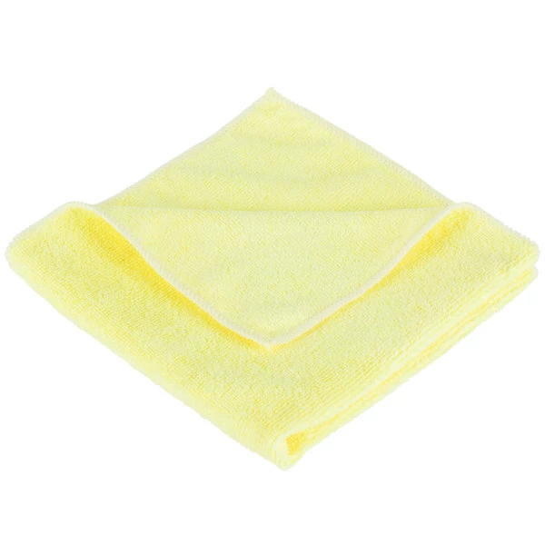 Unger® Unger ME40J SmartColor MicroWipe 16" X 16" Yellow UltraLite Microfiber Cleaning Cloth - 10/Pack 2 Unger® Unger ME40J SmartColor MicroWipe 16" X 16" Yellow UltraLite Microfiber Cleaning Cloth - 10/Pack - Image 2
